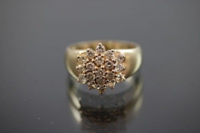 Brillant-Ring, 585 Gold 6,3