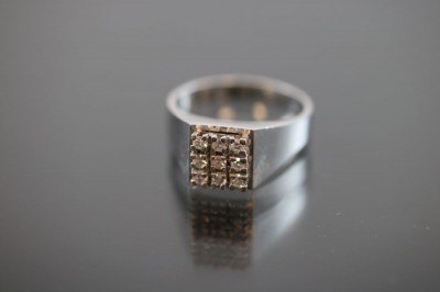 Diamant-Ring, 585 Wei?gold 6