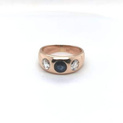 Saphir-Ring, 585 RG 8,1